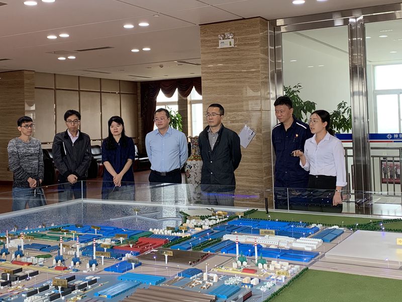 國家外匯管理局防城港市中心支局前往廣西鋼鐵集團有限公司調研.jpg
